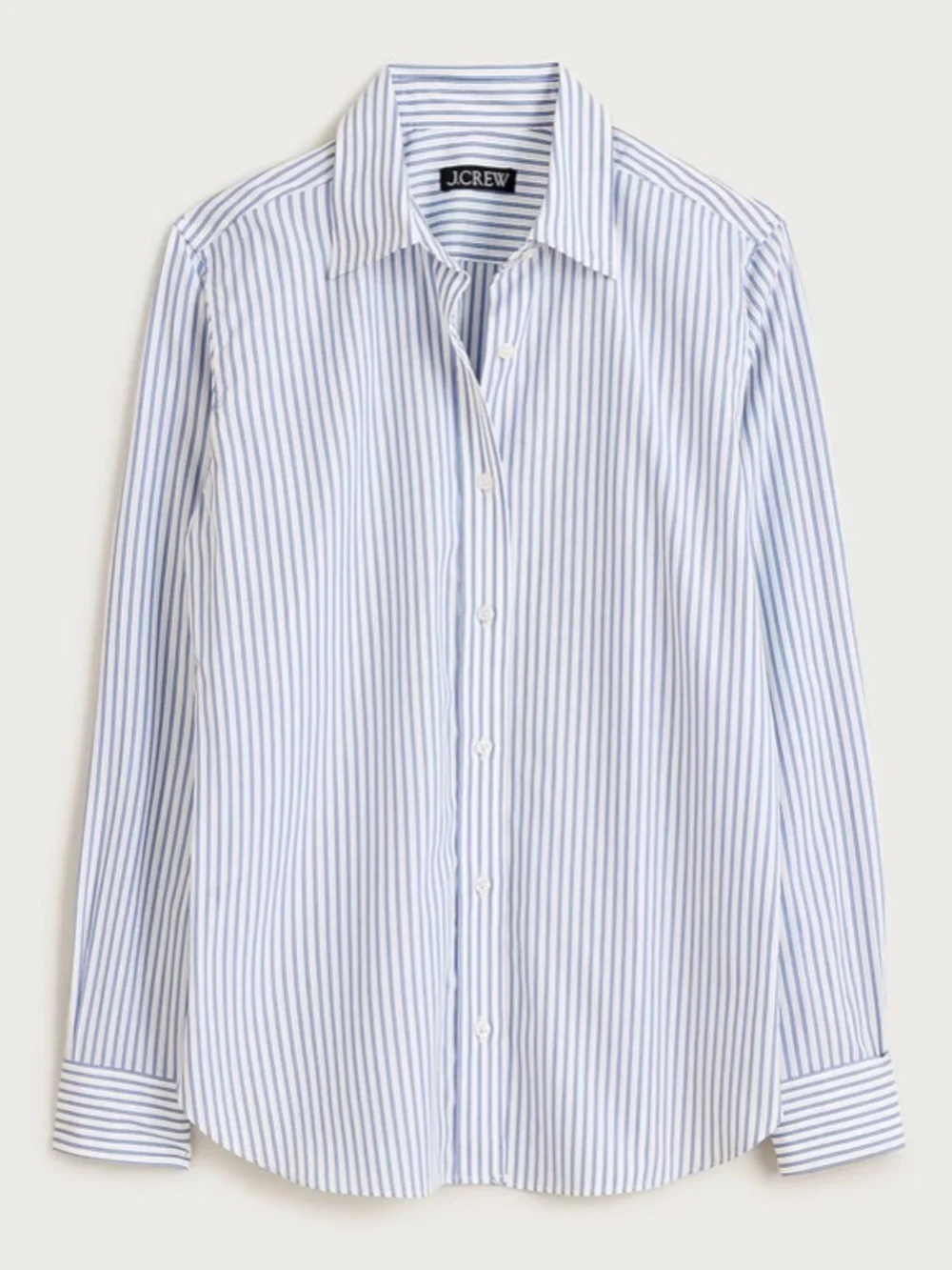 NWT Jules classic-fit button-up shirt in striped cotton poplin 24